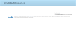 Desktop Screenshot of amuletoytalisman.es